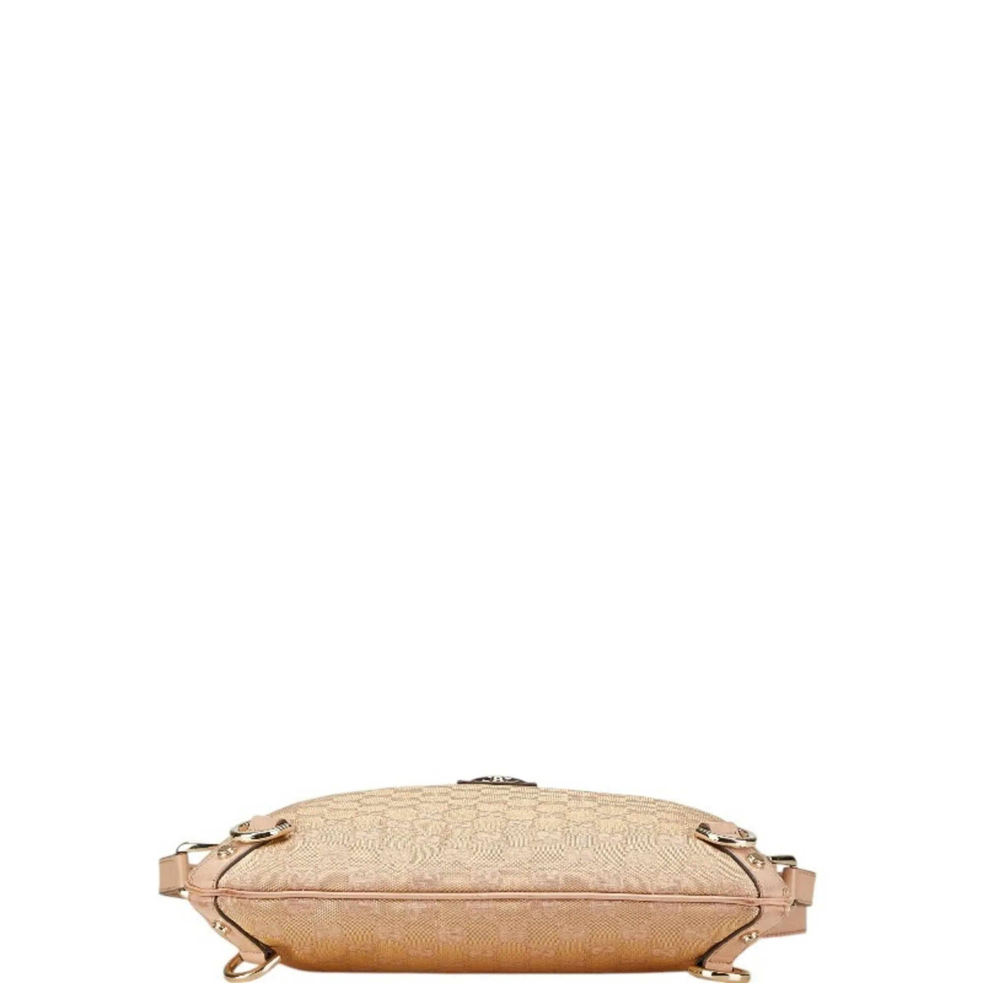 Gucci Canvas Leather Shoulder Bag (Pre-Owned)