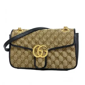 Gucci  Canvas Shoulder Bag (Pre-Owned)