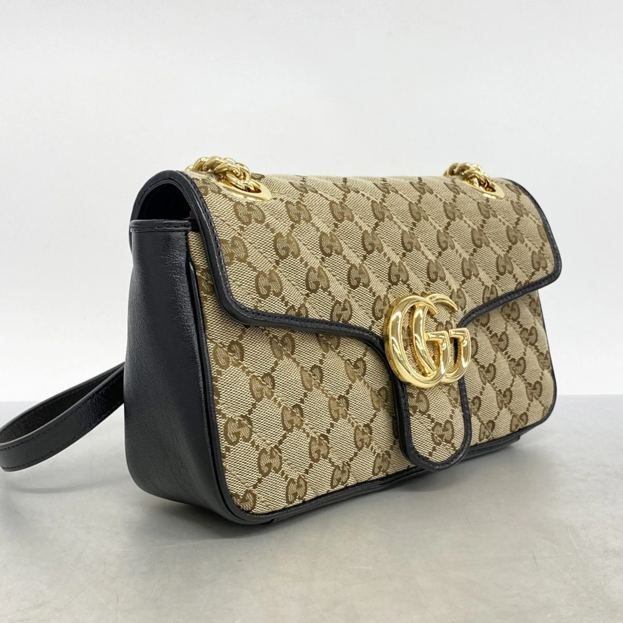 Gucci  Canvas Shoulder Bag (Pre-Owned)