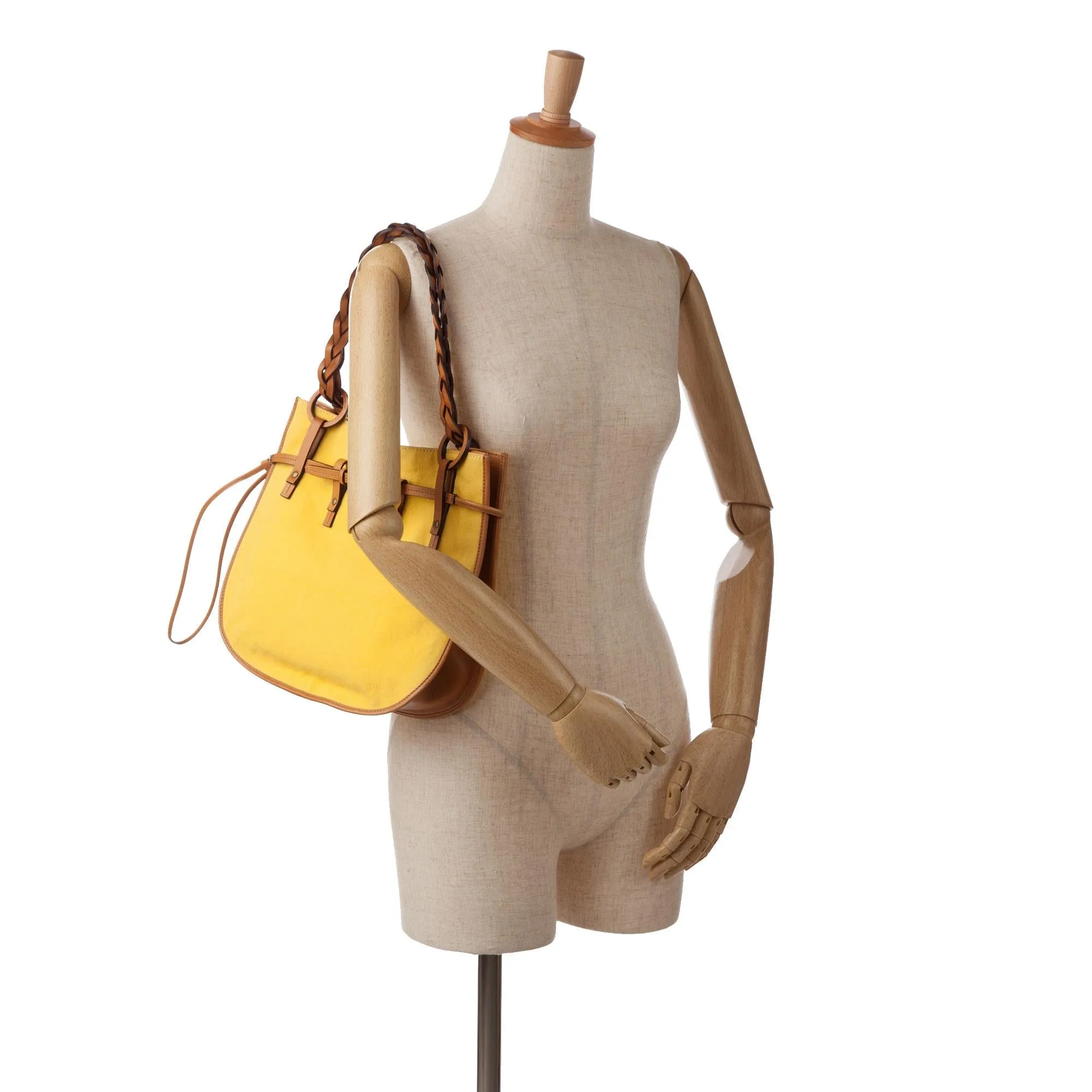 Gucci Canvas Shoulder Bag (SHG-KvPfvV)