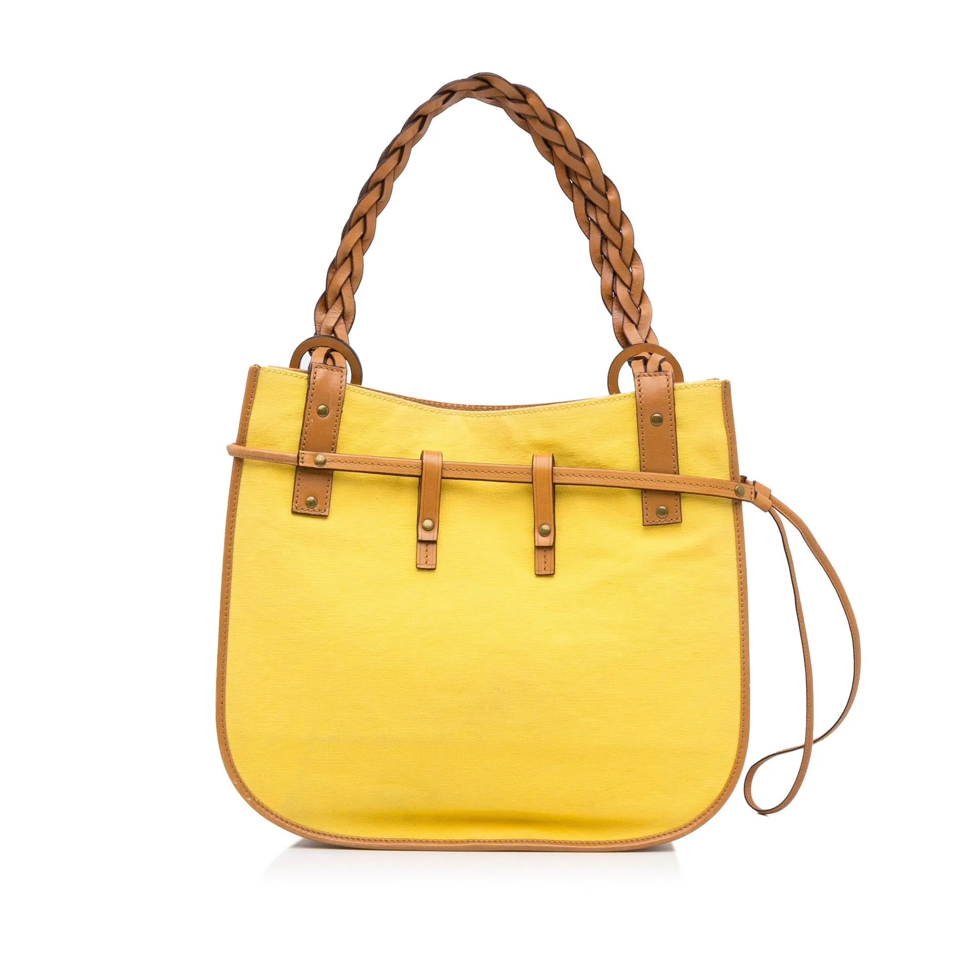 Gucci Canvas Shoulder Bag (SHG-KvPfvV)