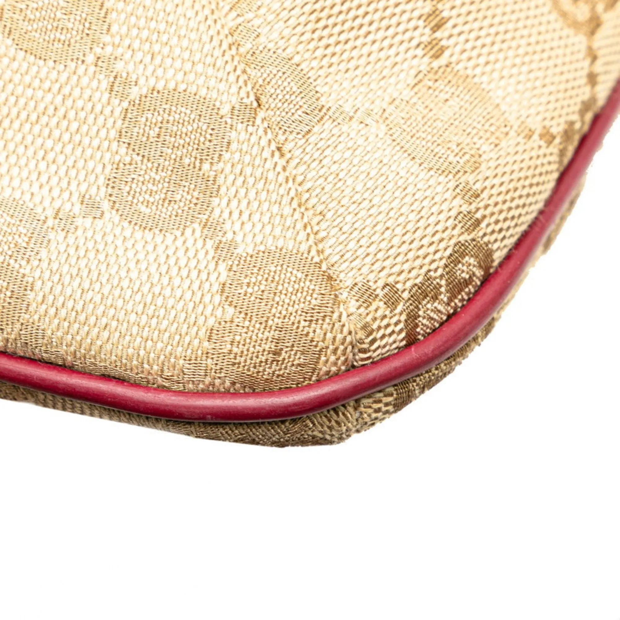 Gucci  Color Canvas Leather Shoulder Bag (Pre-Owned)