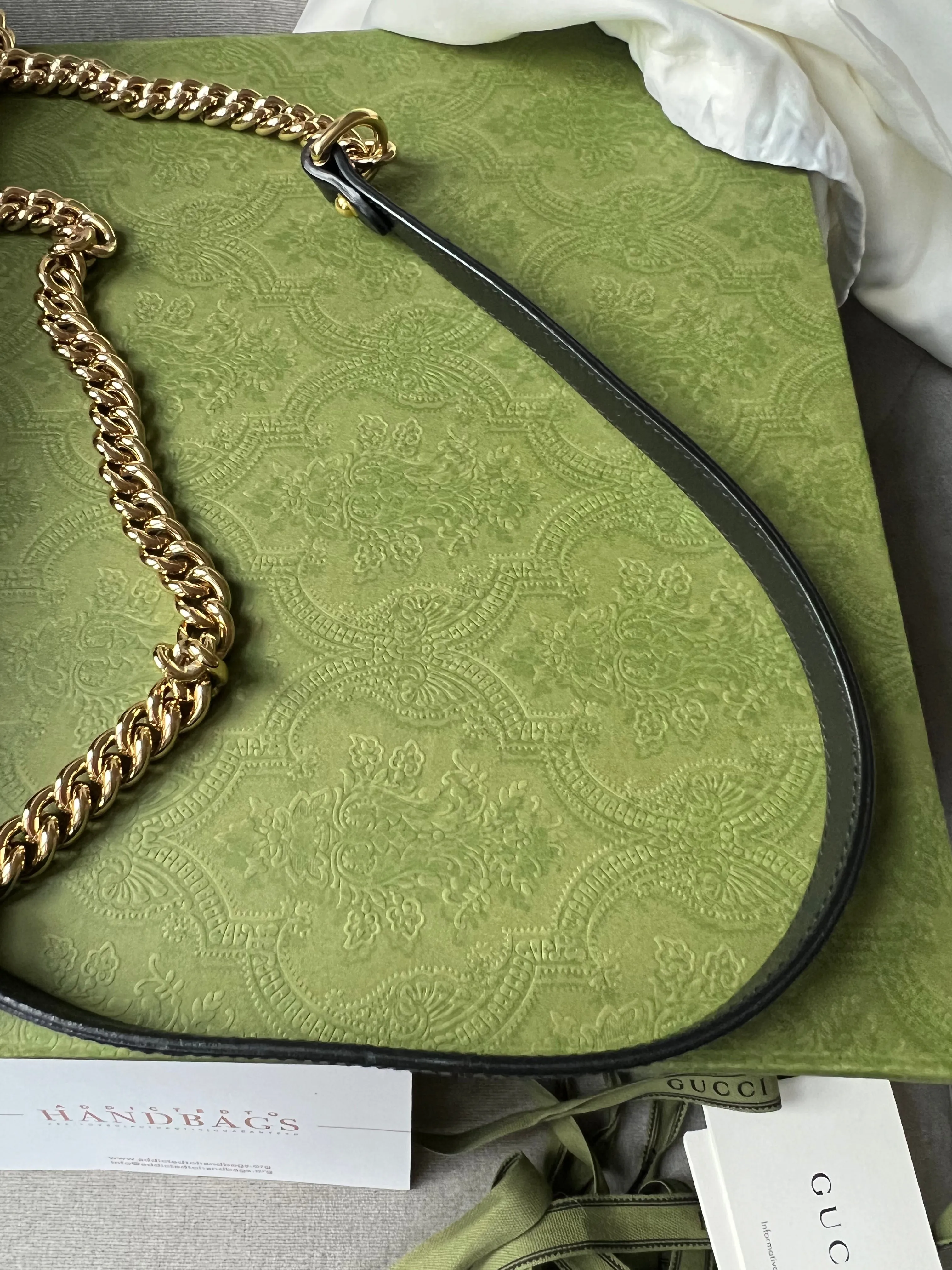 Gucci GG Beige Marmont Small Shoulder Bag (RRP ??1,570)