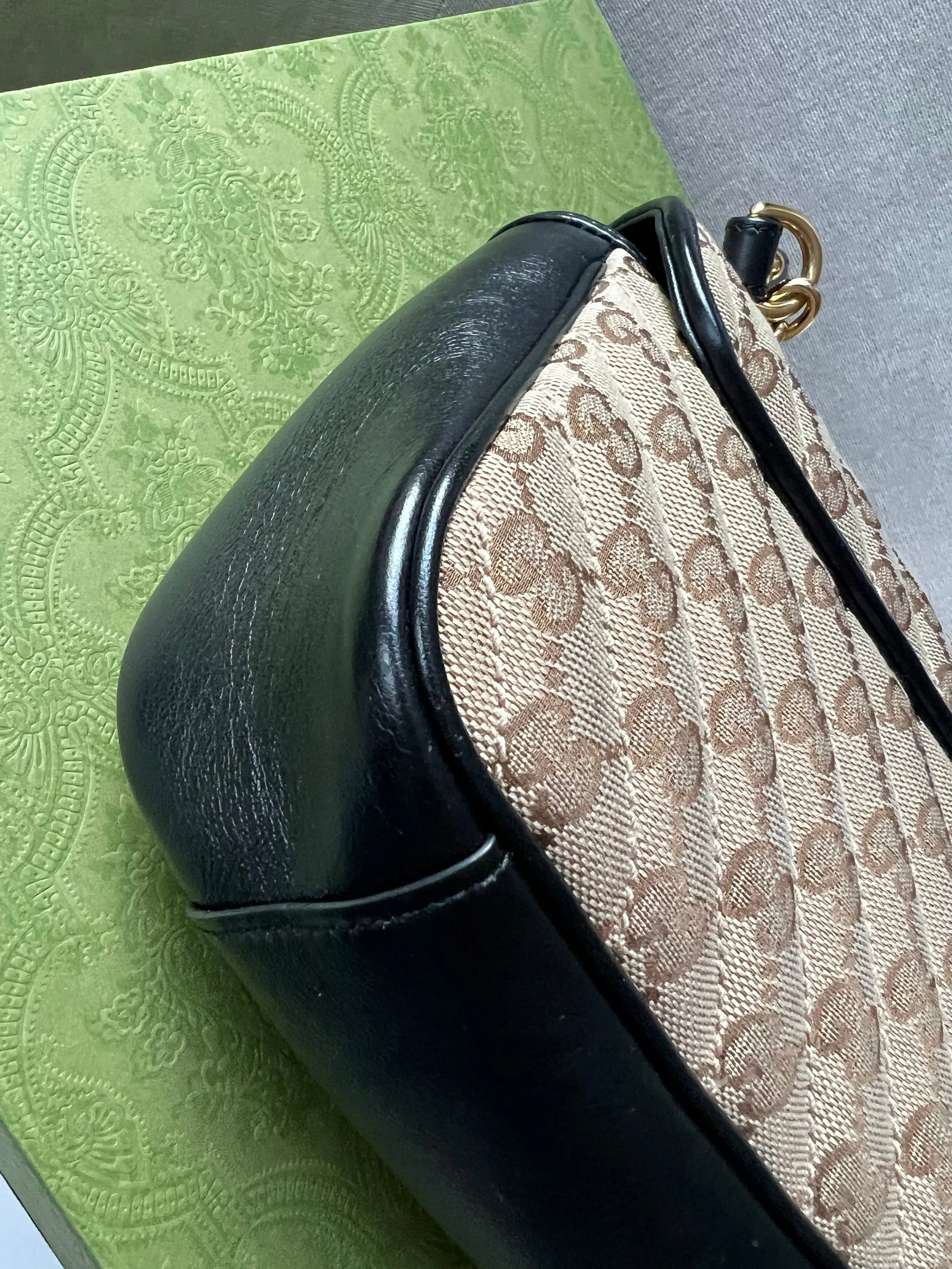 Gucci GG Beige Marmont Small Shoulder Bag (RRP ??1,570)