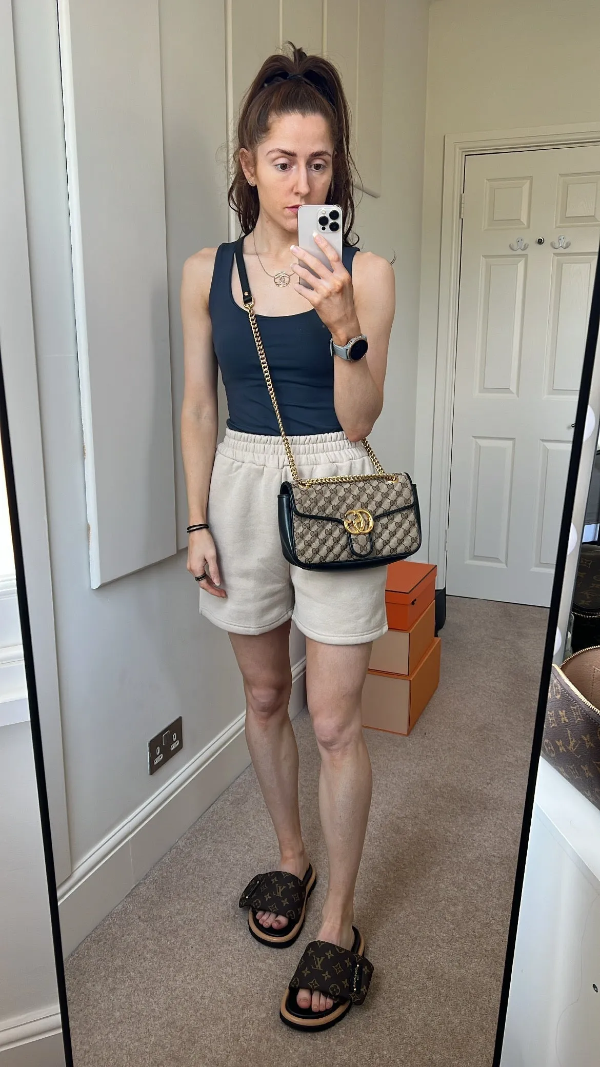 Gucci GG Beige Marmont Small Shoulder Bag (RRP ??1,570)