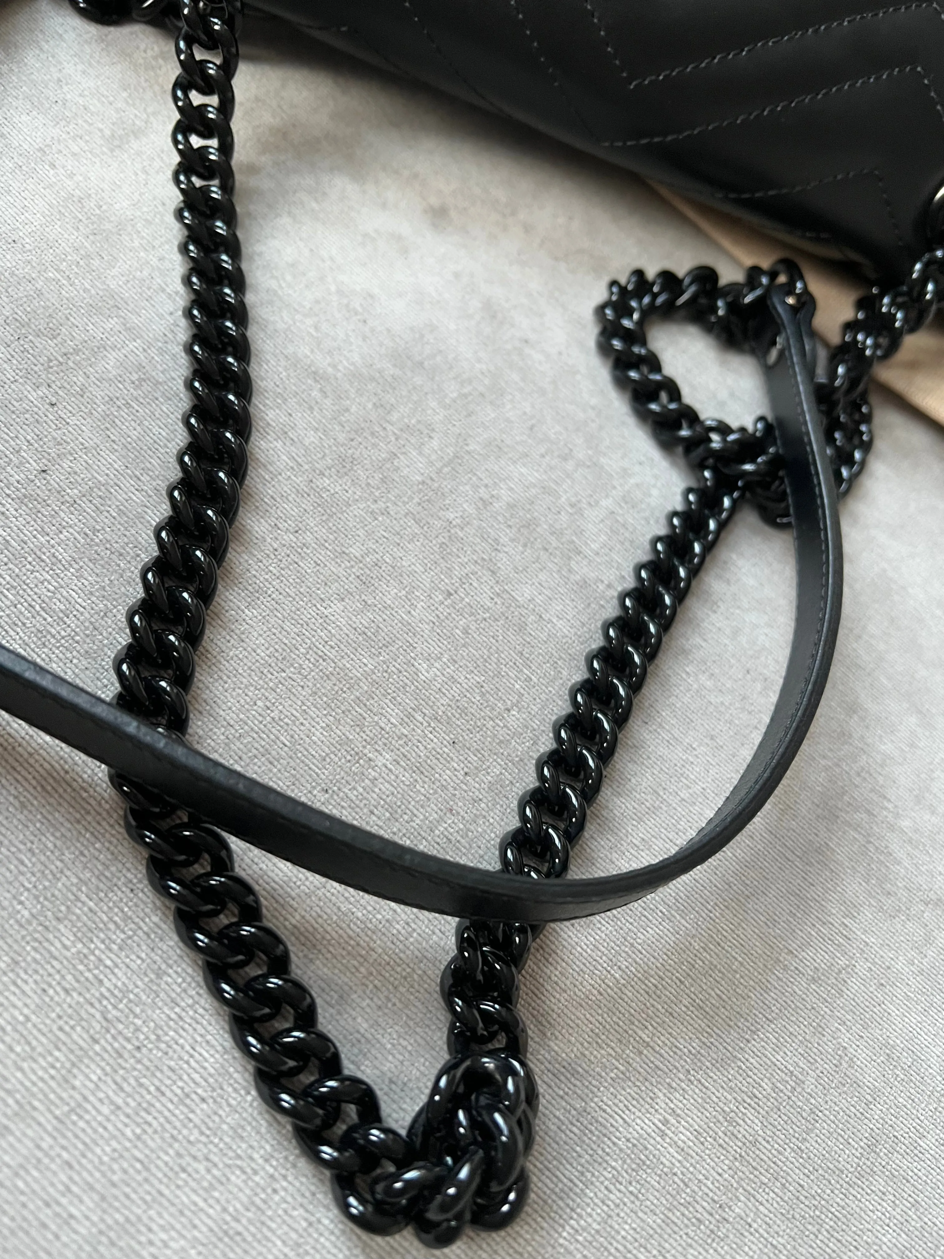 Gucci GG Black Marmont Small Shoulder Bag (RRP ??1800)