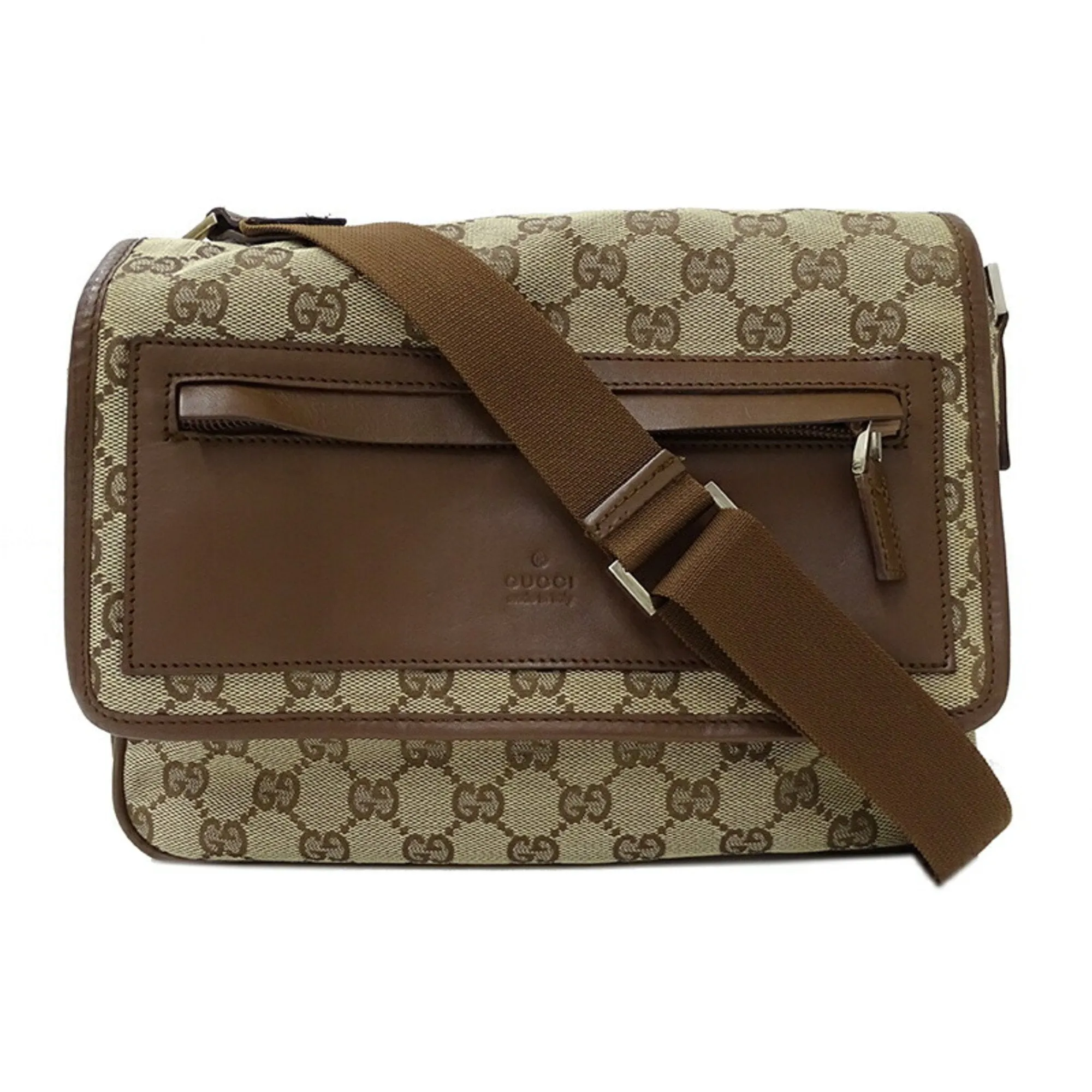 Gucci  Gg Canvas Shoulder Bag (Pre-Owned)