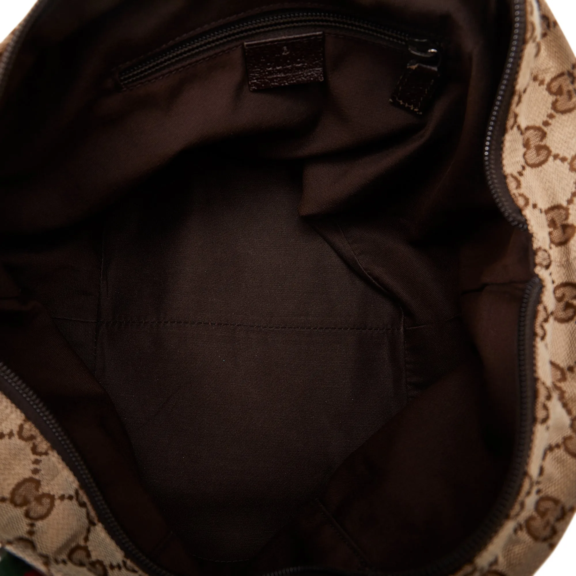 GUCCI GG Canvas Web Shoulder Bag