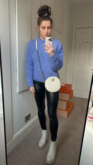 Gucci GG Round White Marmont Small Shoulder Bag (RRP ??1,160)