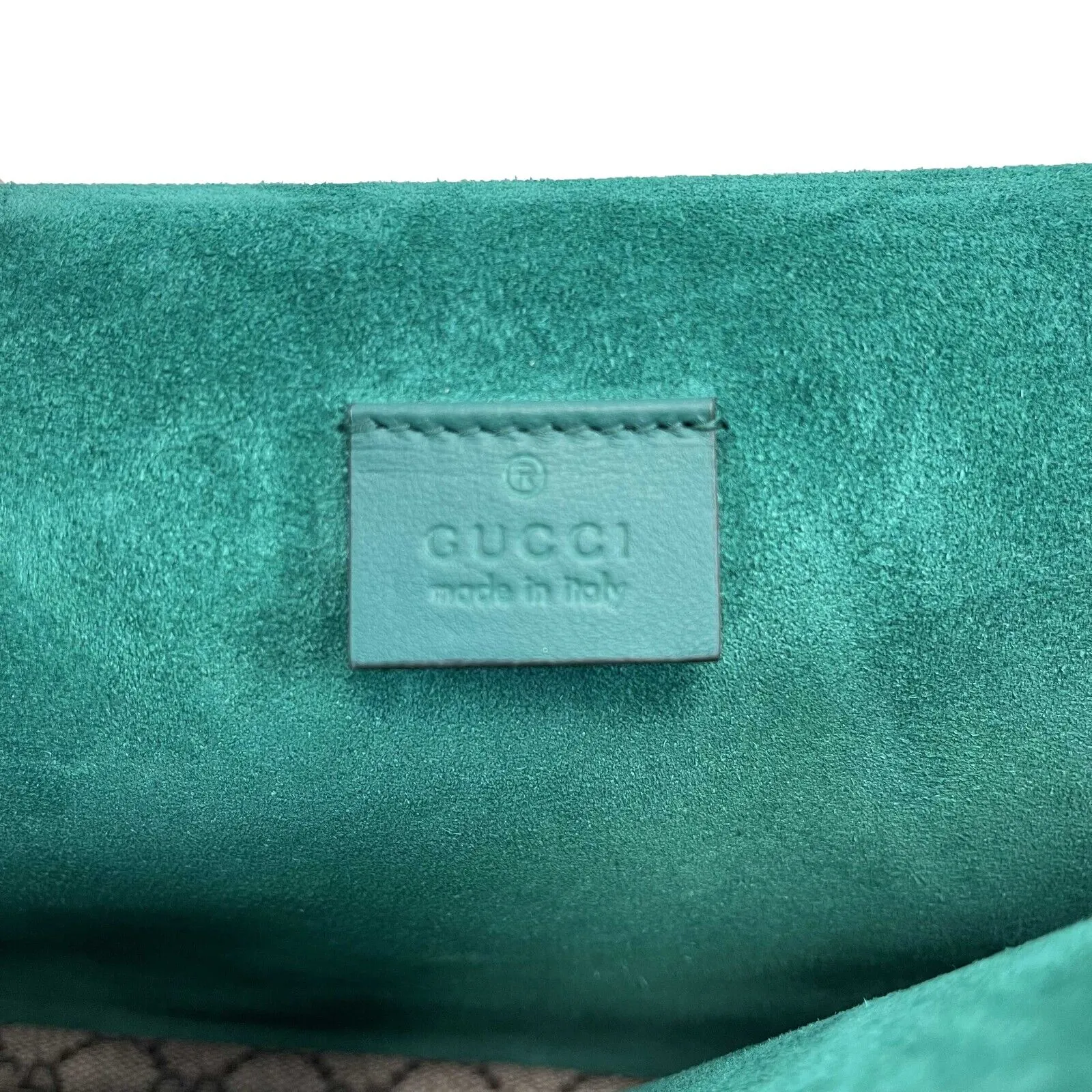 GUCCI - GG Supreme Monogram Embroidered Medium Dionysus Shoulder Bag