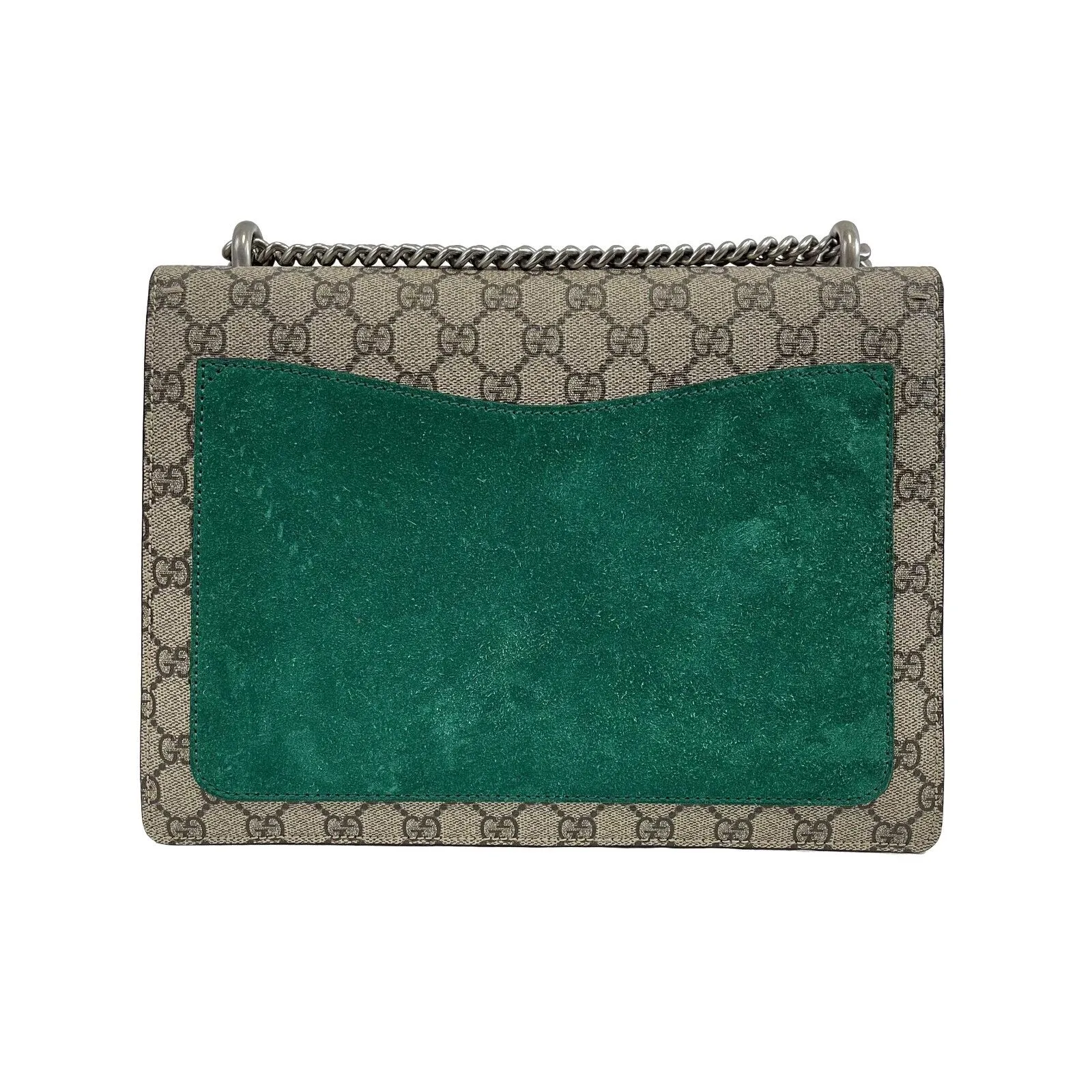 GUCCI - GG Supreme Monogram Embroidered Medium Dionysus Shoulder Bag