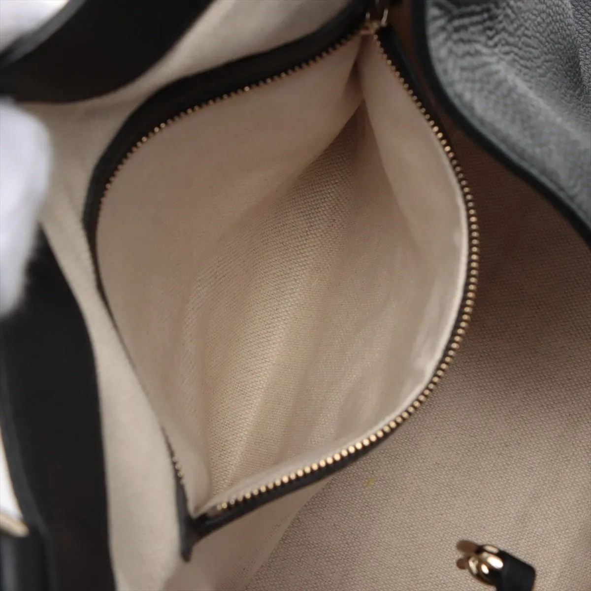 Gucci hobo Shoulder Bag Leather Black