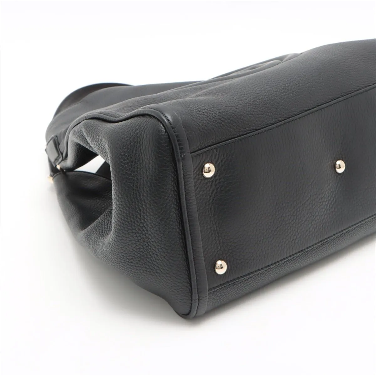 Gucci hobo Shoulder Bag Leather Black