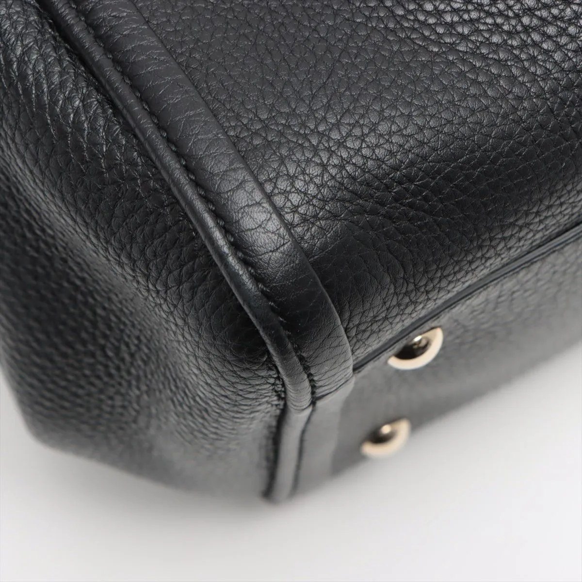 Gucci hobo Shoulder Bag Leather Black