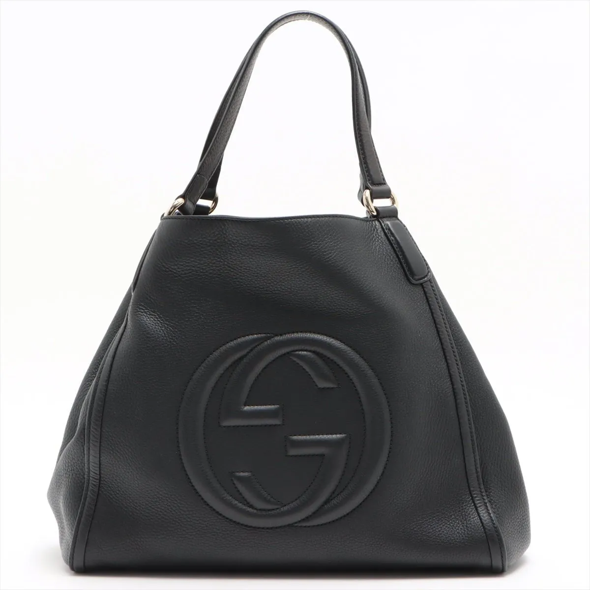 Gucci hobo Shoulder Bag Leather Black