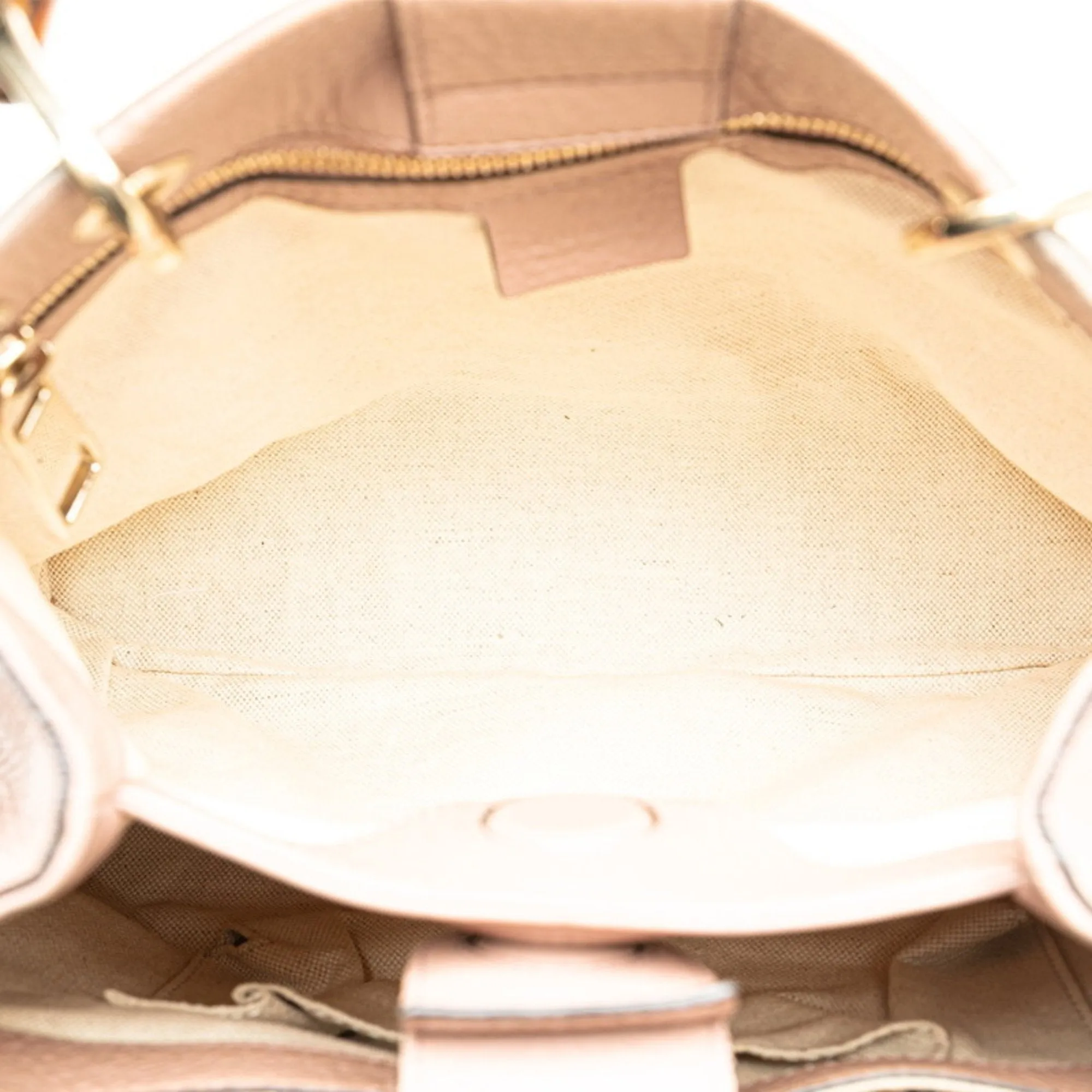Gucci Leather Handbag Shoulder Bag (Pre-Owned)