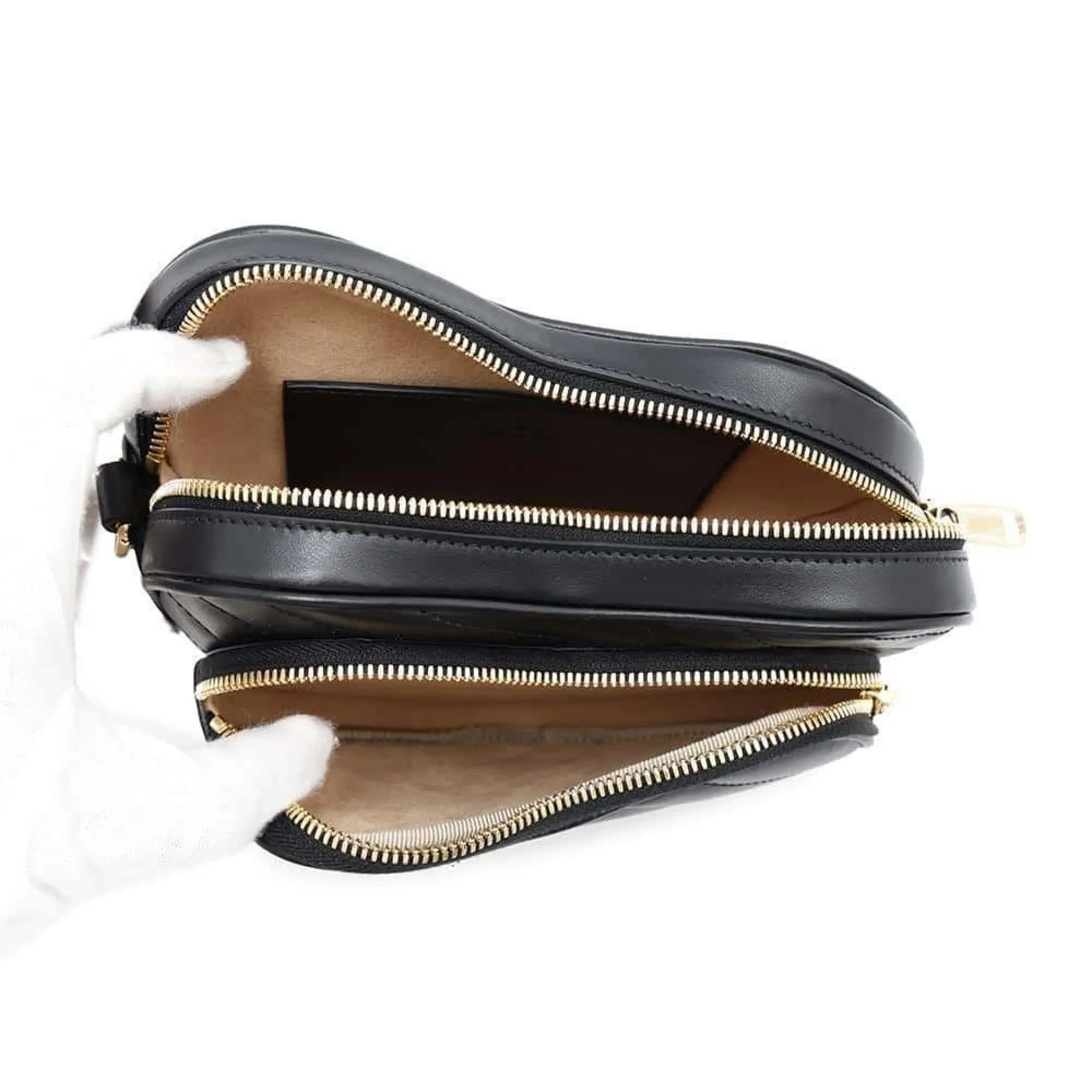 Gucci Leather Shoulder Bag (Pre-Owned)