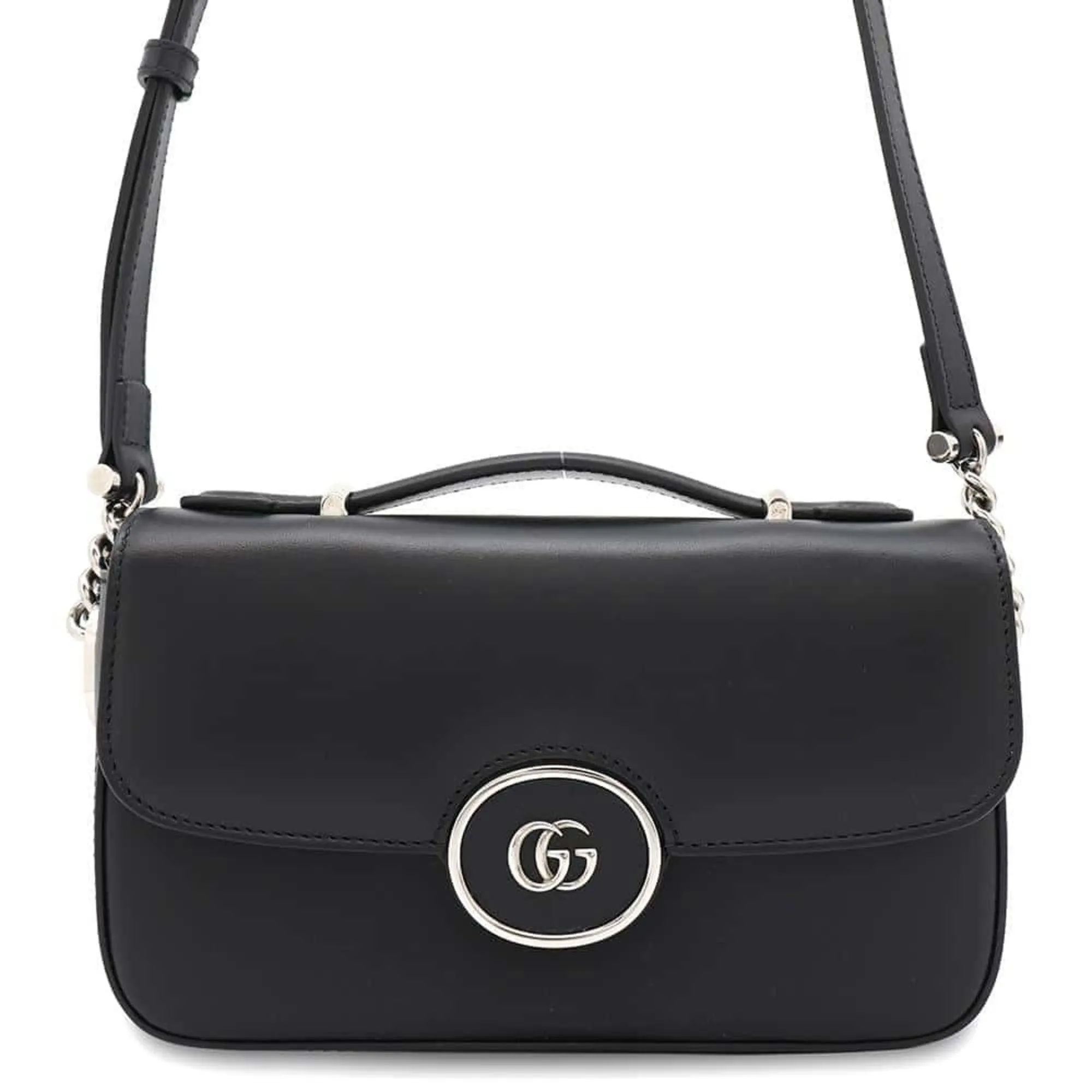 Gucci Leather Shoulder Bag (Pre-Owned)