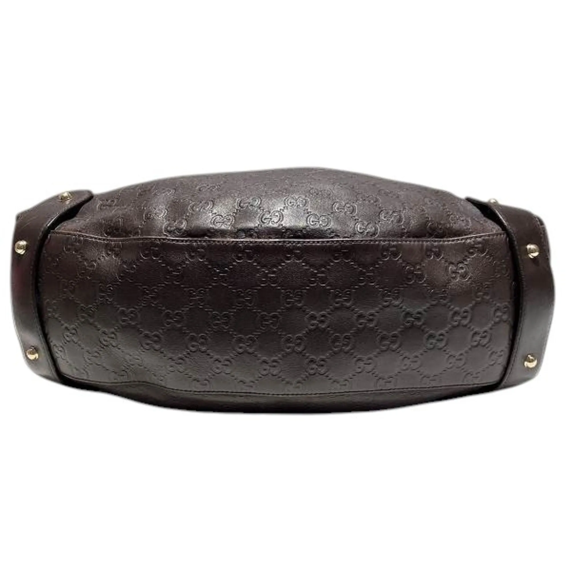 Gucci Leather Shoulder Bag Tote Bag (Pre-Owned)