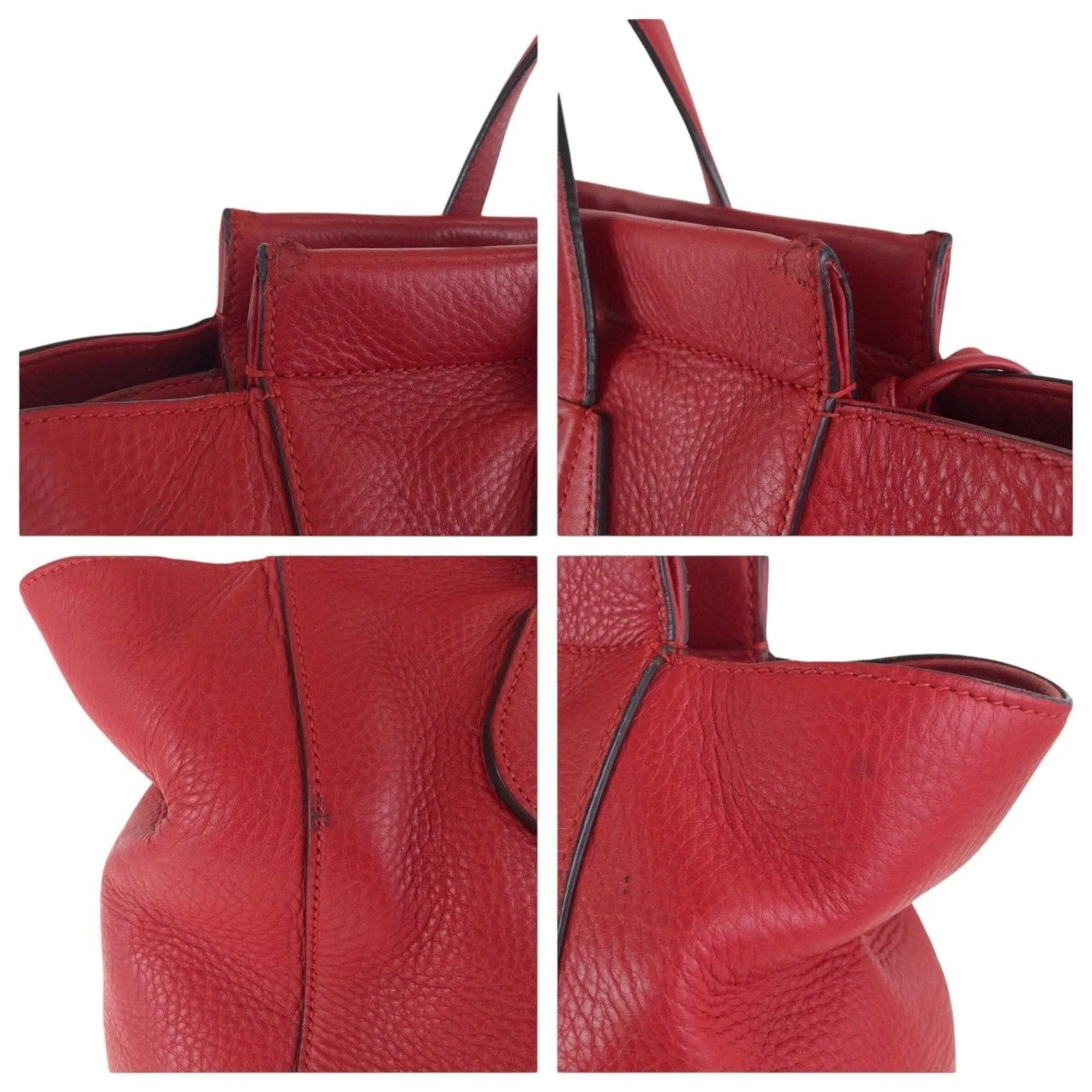 Gucci Leather Shoulder Bag Tote Bag (Pre-Owned)