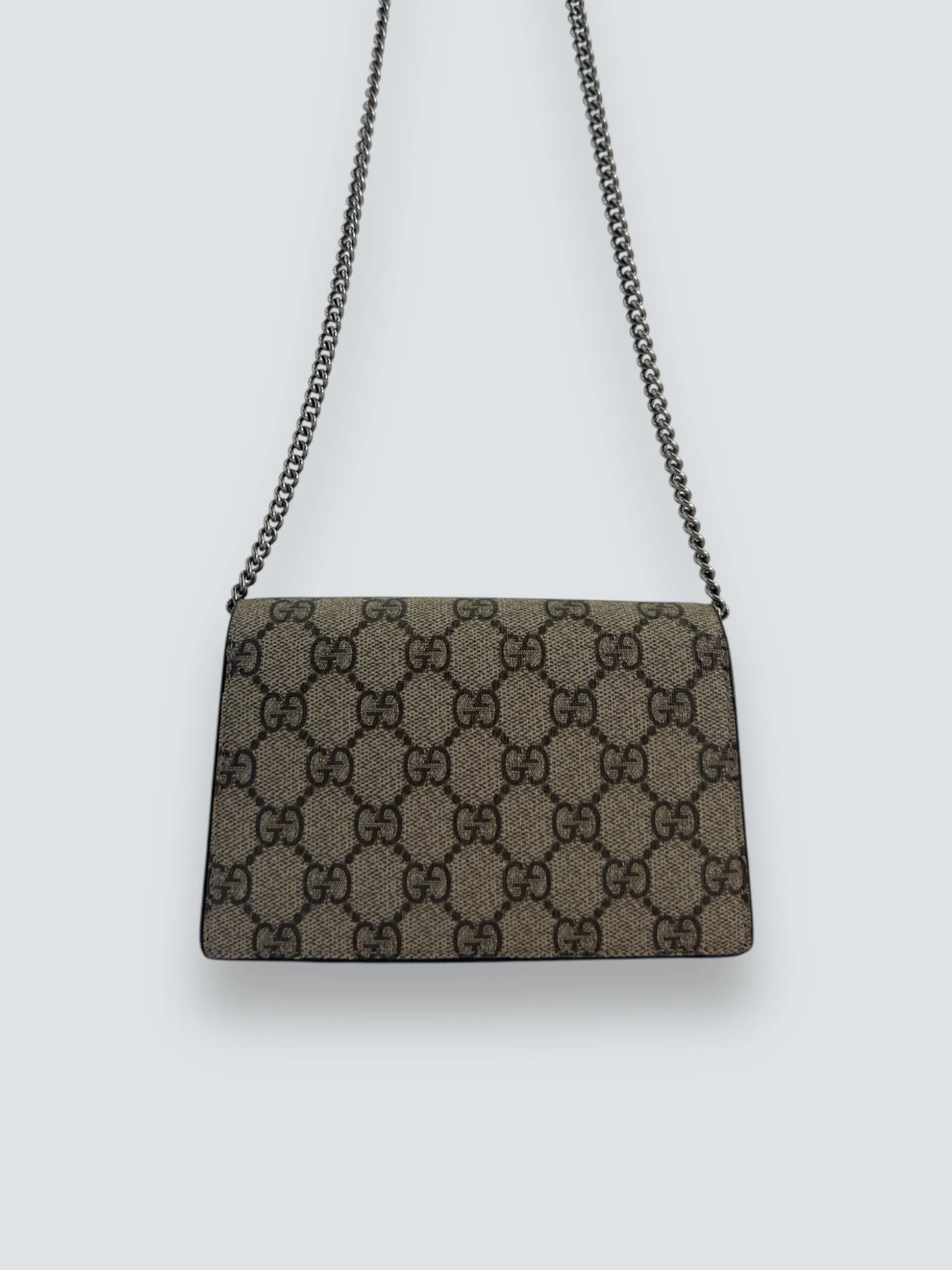 Gucci Monogram Canvas Super Mini Dionysus