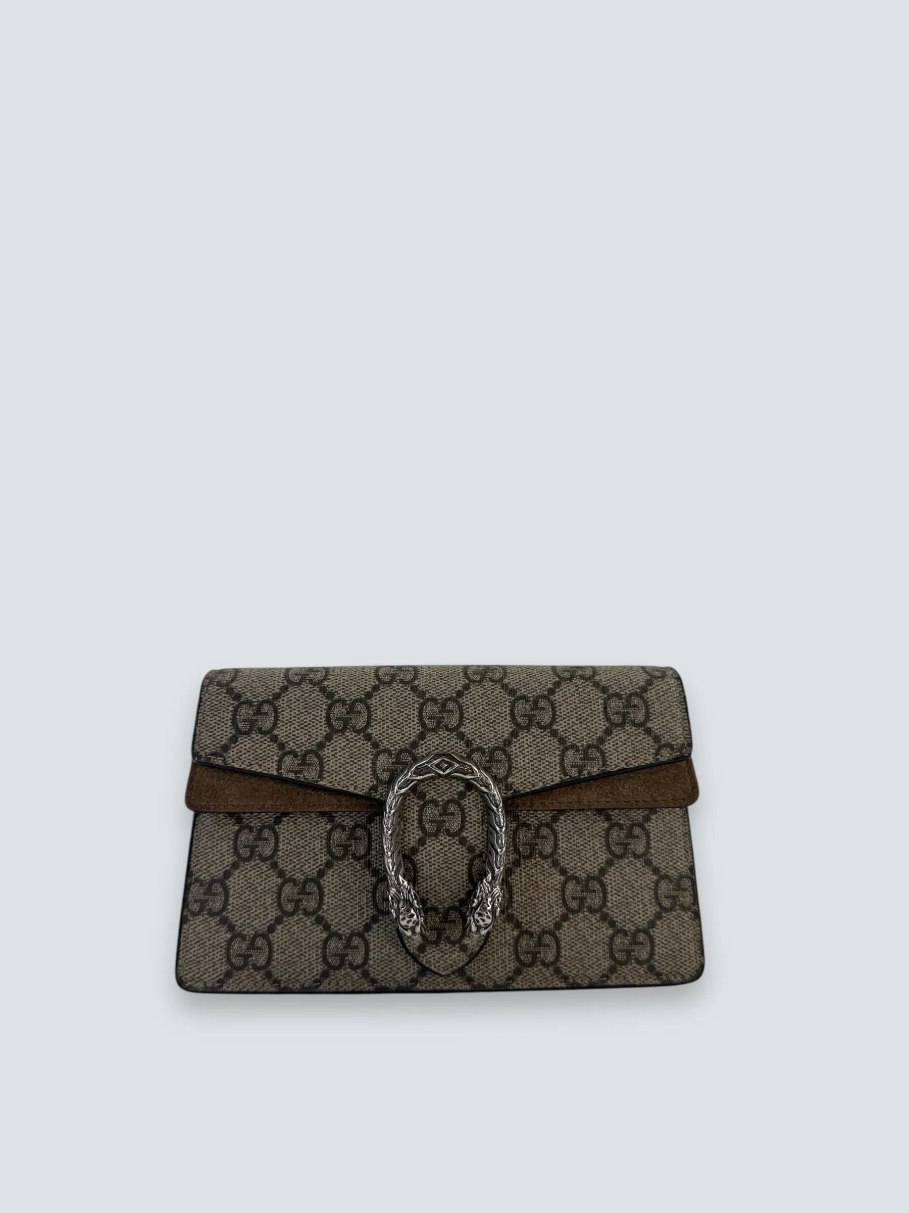 Gucci Monogram Canvas Super Mini Dionysus