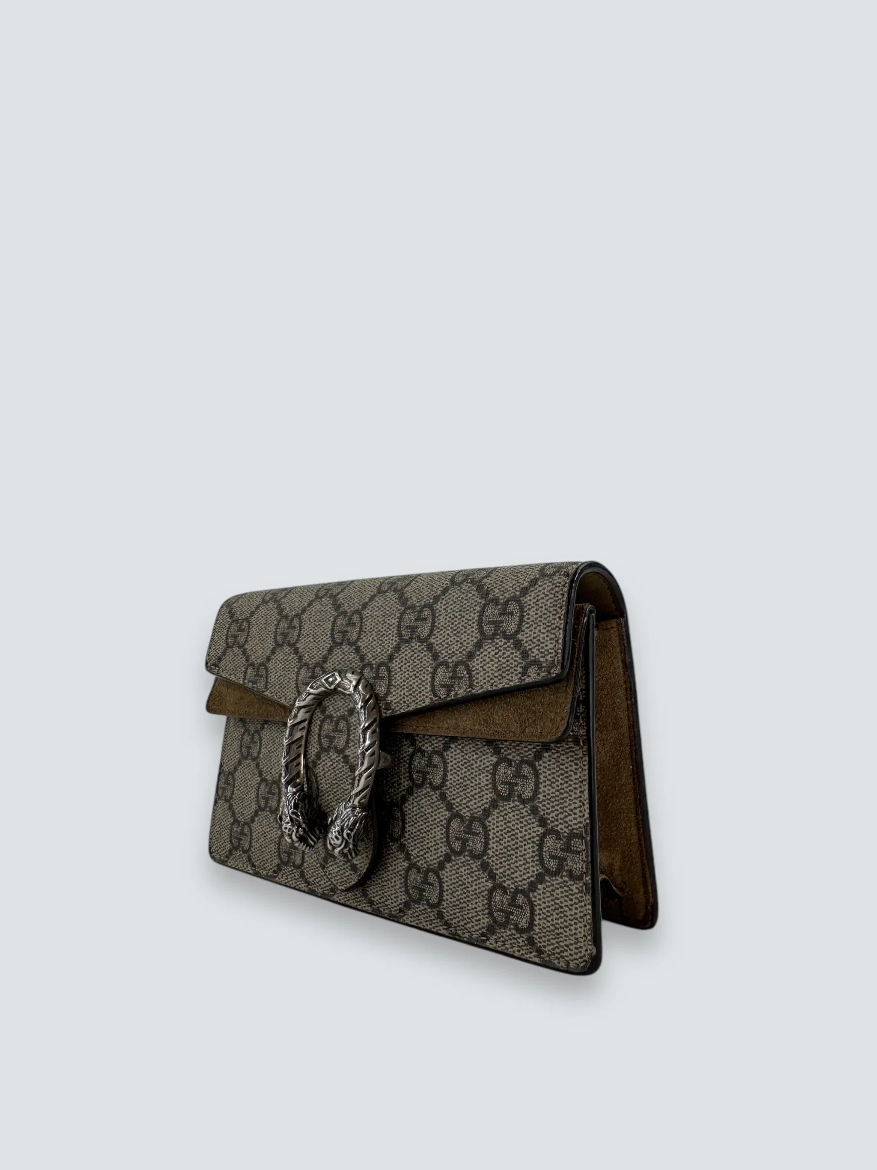 Gucci Monogram Canvas Super Mini Dionysus