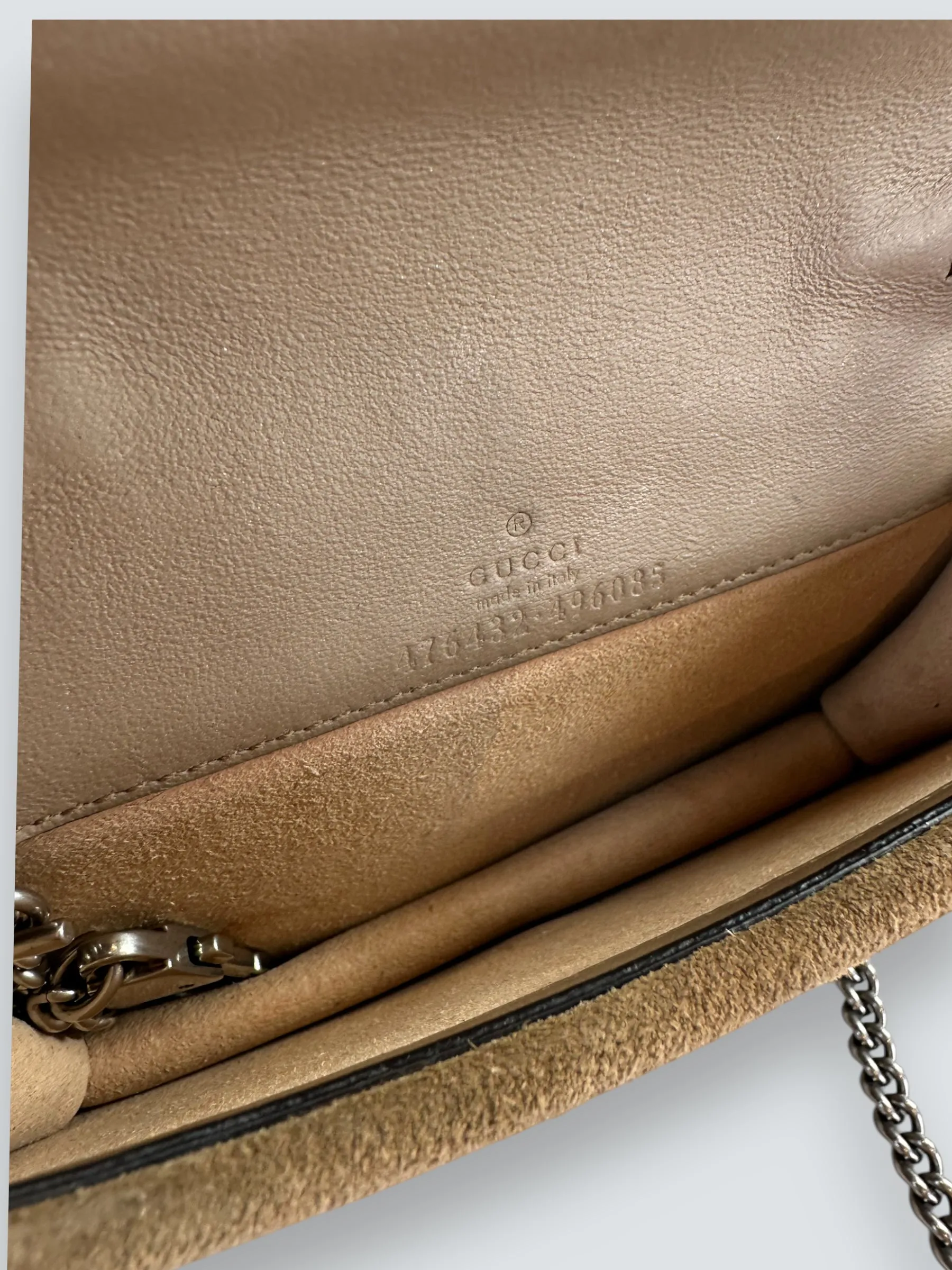 Gucci Monogram Canvas Super Mini Dionysus