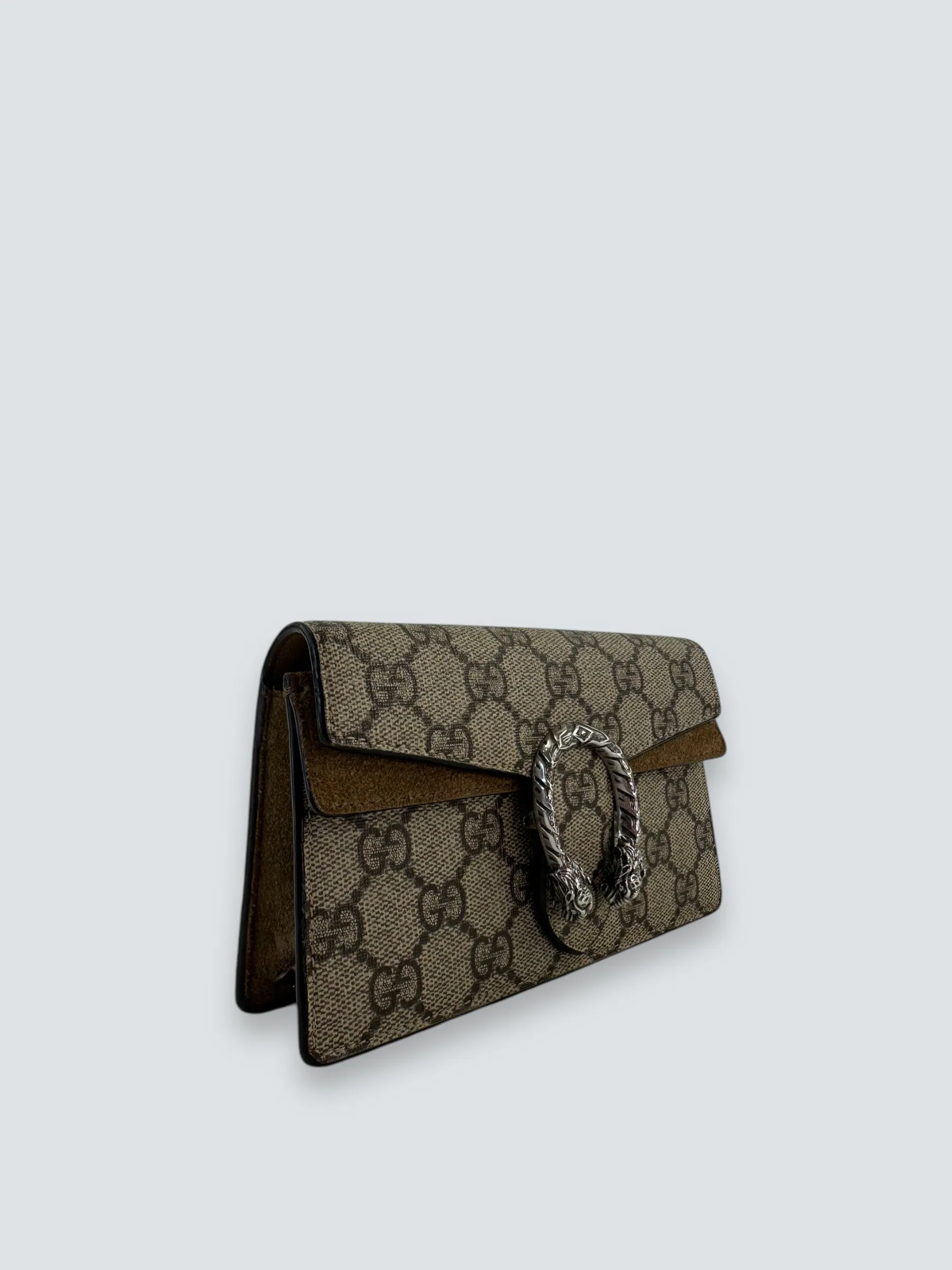 Gucci Monogram Canvas Super Mini Dionysus