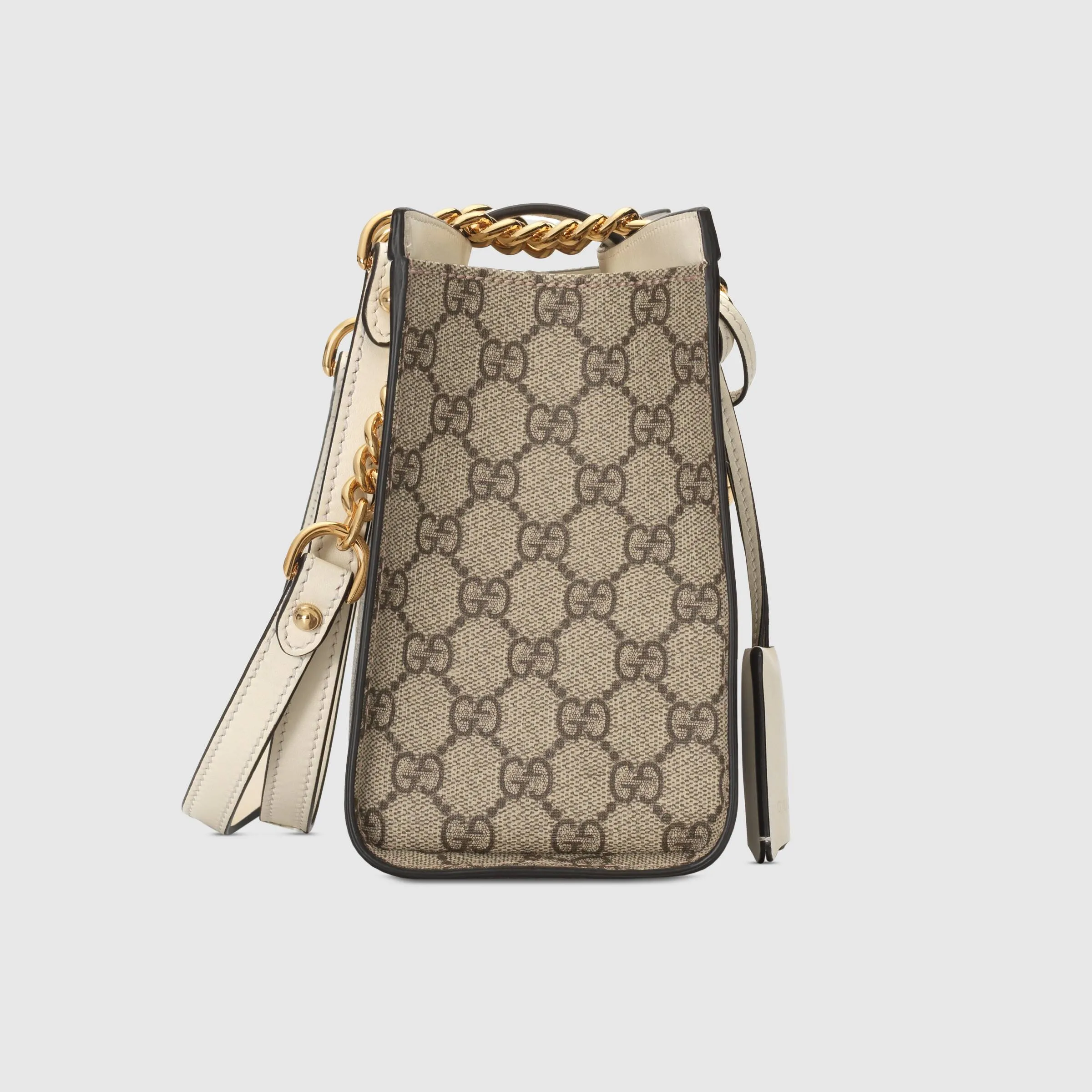 Gucci Padlock Small Shoulder Bag White