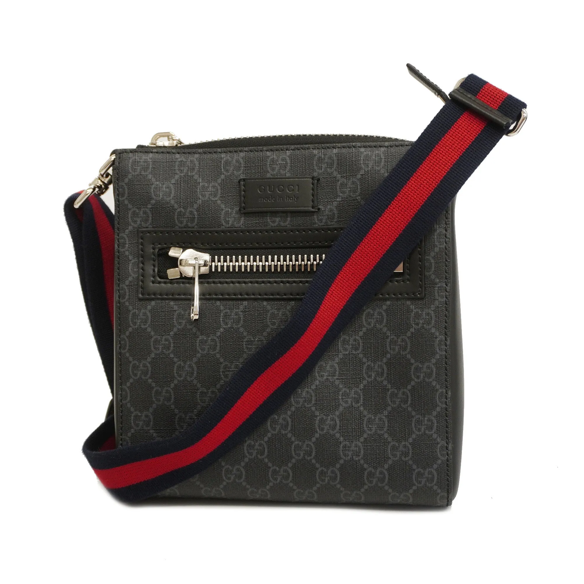 GUCCI  Shoulder Bag 523599 Men's GG Supreme Black