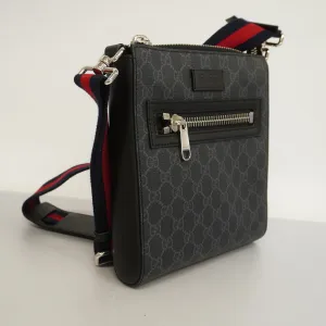 GUCCI  Shoulder Bag 523599 Men's GG Supreme Black