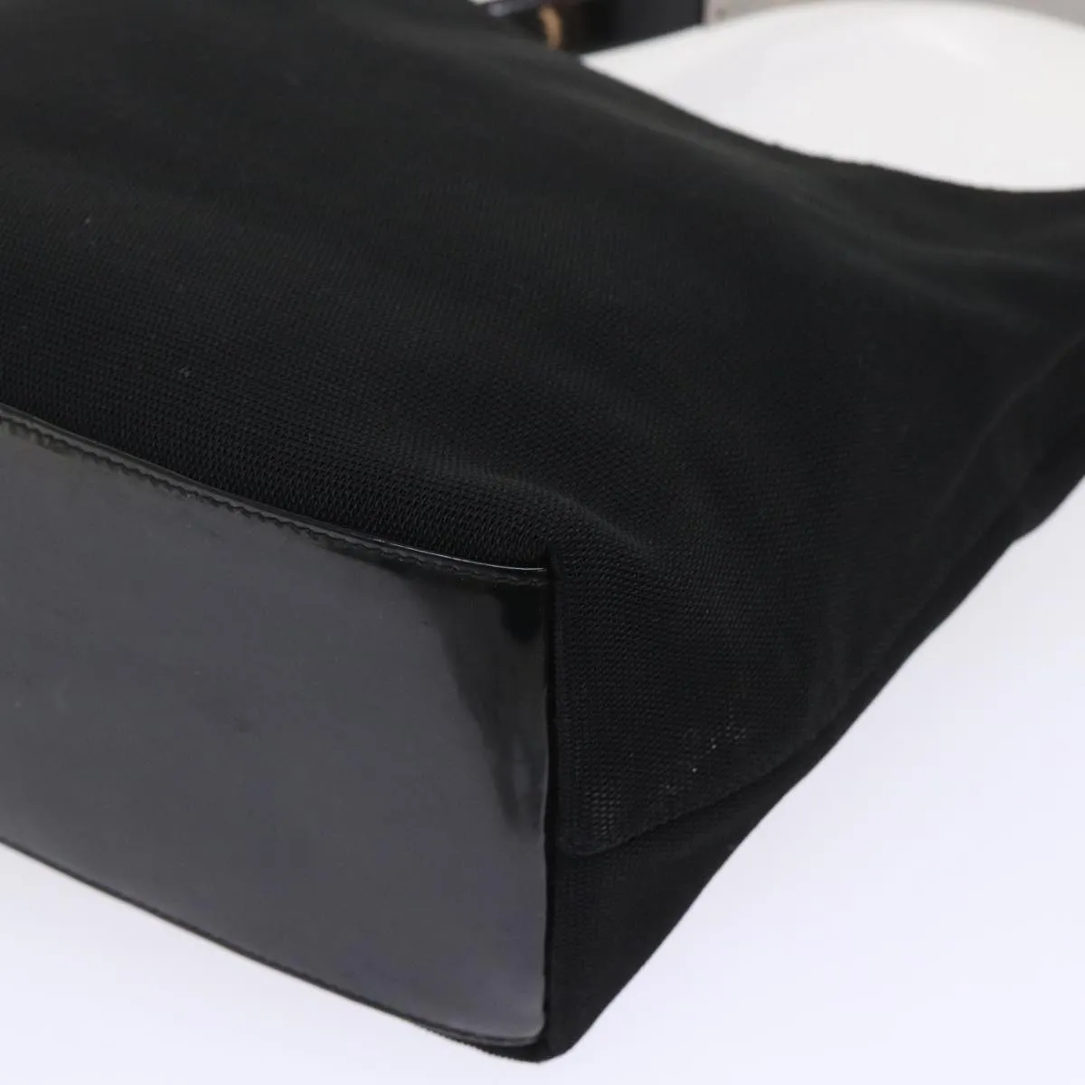 GUCCI Shoulder Bag Nylon Black  ac2028