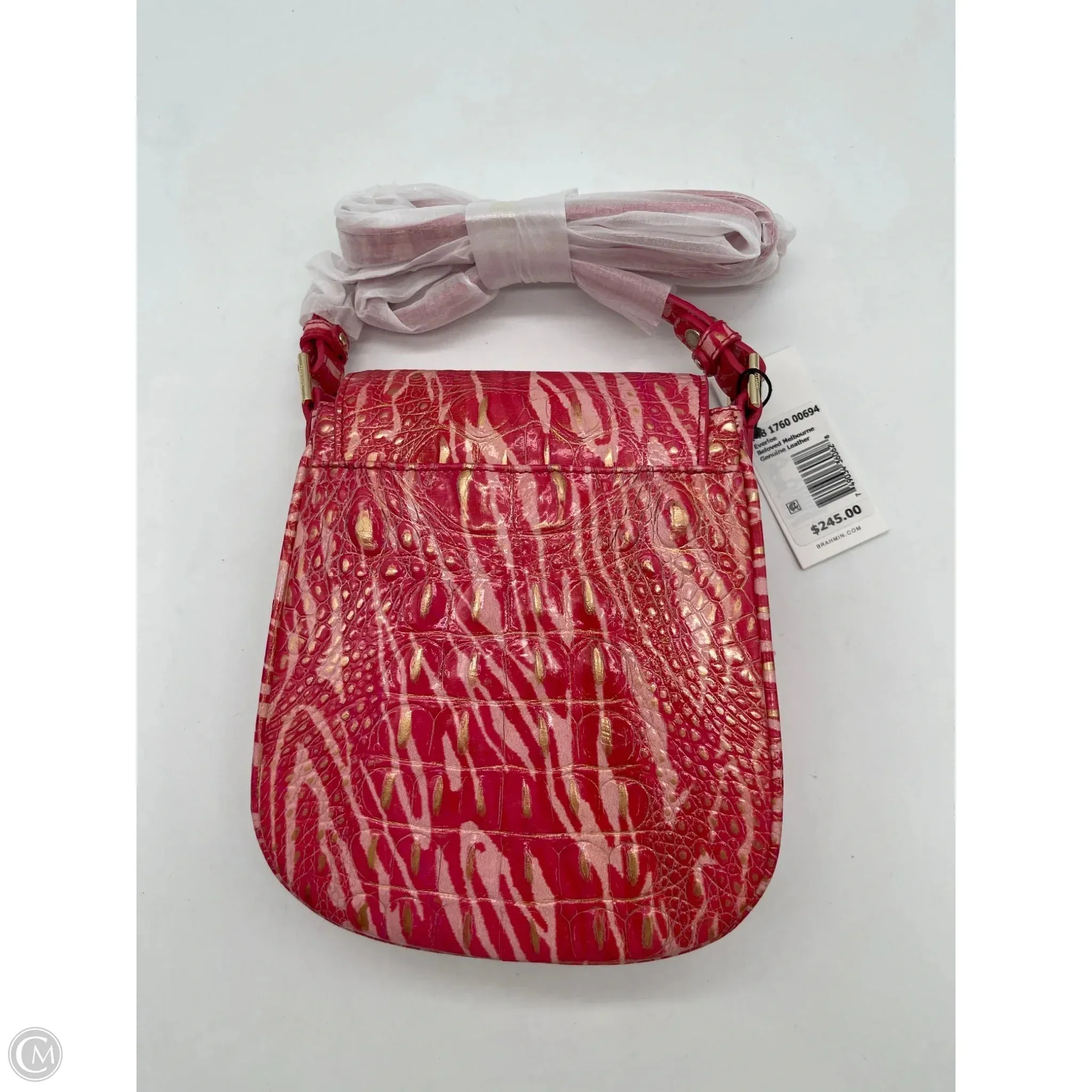 Handbag Designer By Brahmin, Size: Small