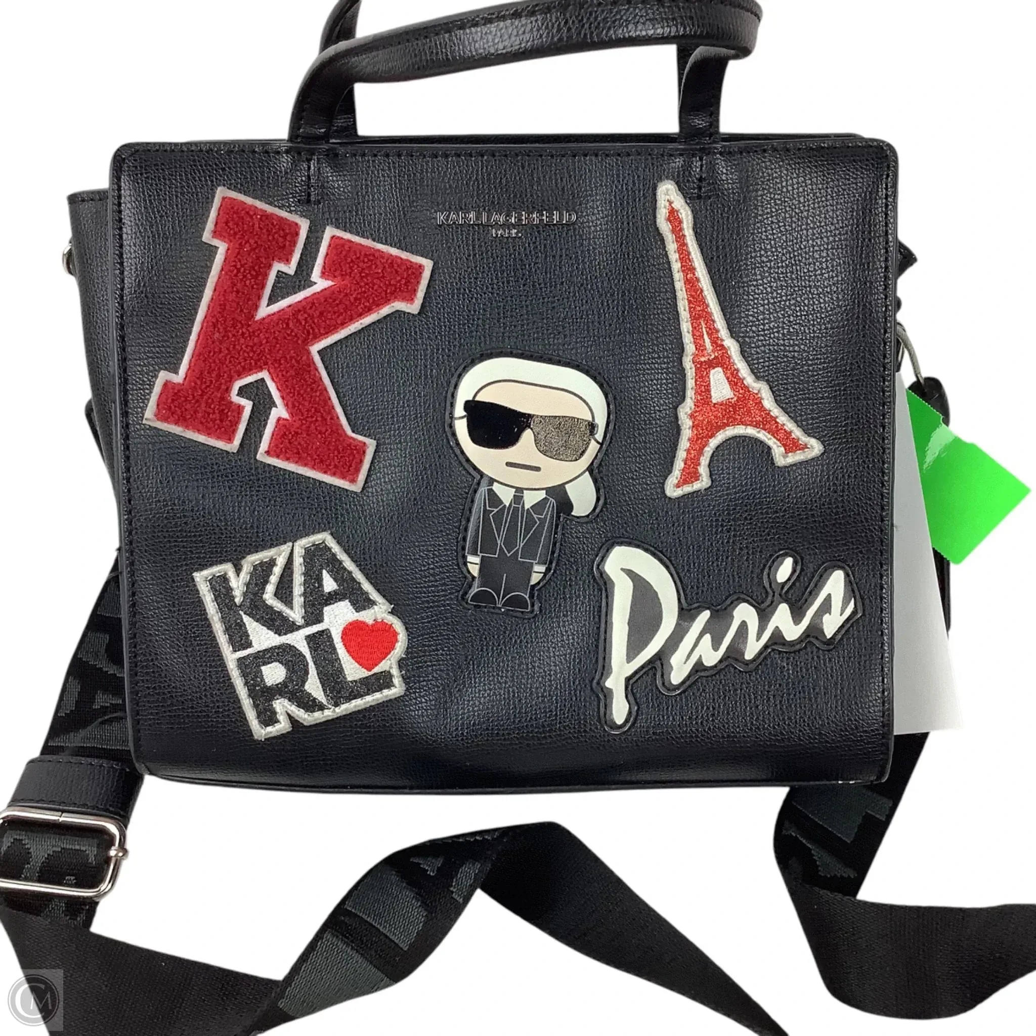 Handbag Designer By Karl Lagerfeld, Size: Medium