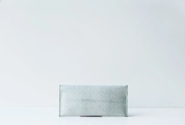 Handmade leather braided personalized custom clutch purse long wallet purse clutch women