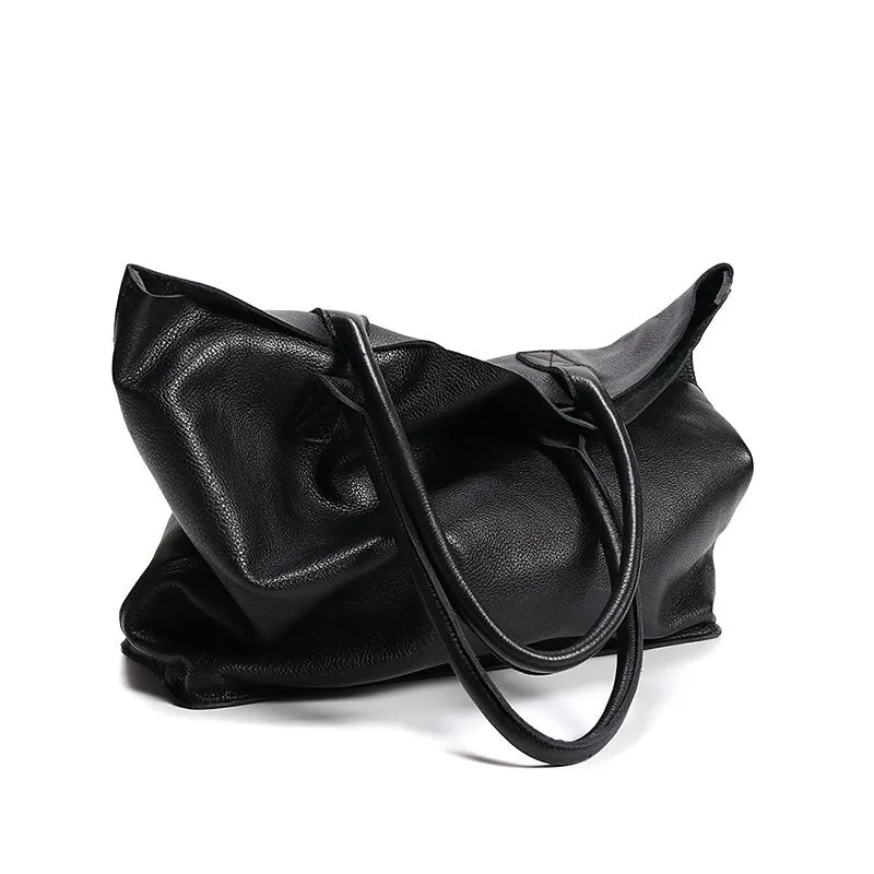 Handmade WOMENs LEATHER Large Tote Bag Shoulder Tote Purse FOR WOMEN