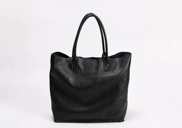 Handmade WOMENs LEATHER Large Tote Bag Shoulder Tote Purse FOR WOMEN