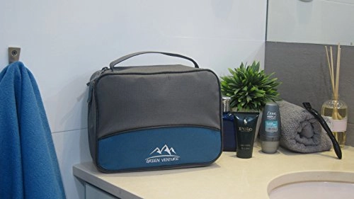 Hanging Toiletry Bag For Men & Women Luxury Accessories Set, Gray