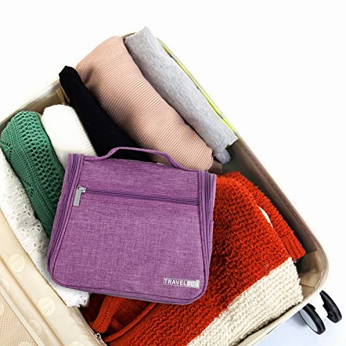 Hanging Travel Toiletry Bag Kit Cosmetic Make up Organizer for Women and Girls