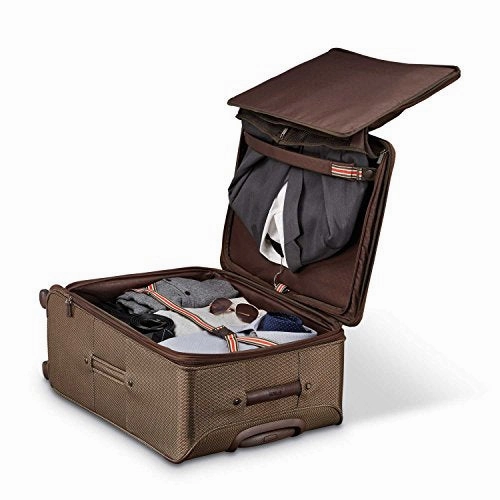 Hartmann Century Extended Journey Expandable Spinner Ss, Mocha Monogram