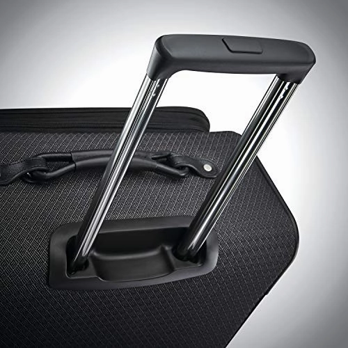 Hartmann Luxe 20" Carry On Exp Spinner Luggage Black Jacquard