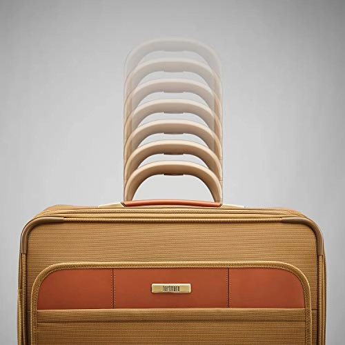 Hartmann Ratio Classic Deluxe 2 Global Carry On Expandable Spinner, Safari