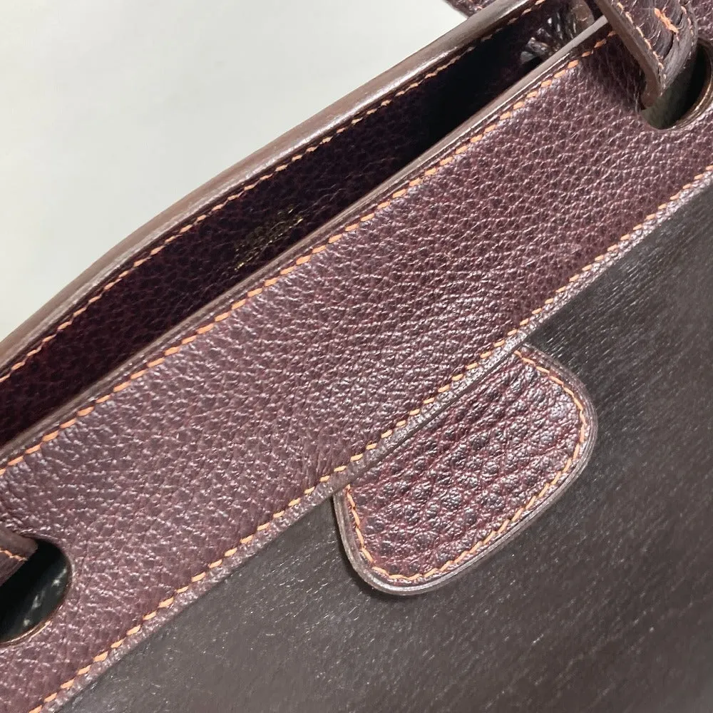 HERMES Shoulder Bag Amazonia Brown Tote Bag Shoulder bag Museau Women Used