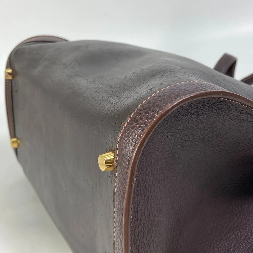 HERMES Shoulder Bag Amazonia Brown Tote Bag Shoulder bag Museau Women Used