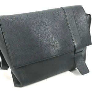 HERMES Shoulder Bag Taurillon Clemence black Crossbody bag Sac Alfred 35 mens Used