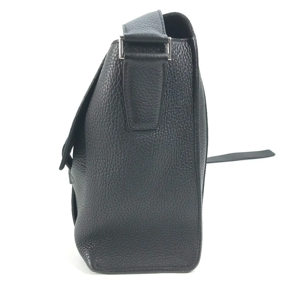 HERMES Shoulder Bag Taurillon Clemence black Crossbody bag Sac Alfred 35 mens Used