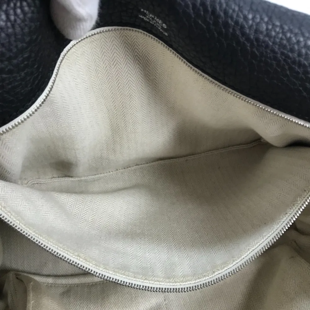 HERMES Shoulder Bag Taurillon Clemence black Crossbody bag Sac Alfred 35 mens Used