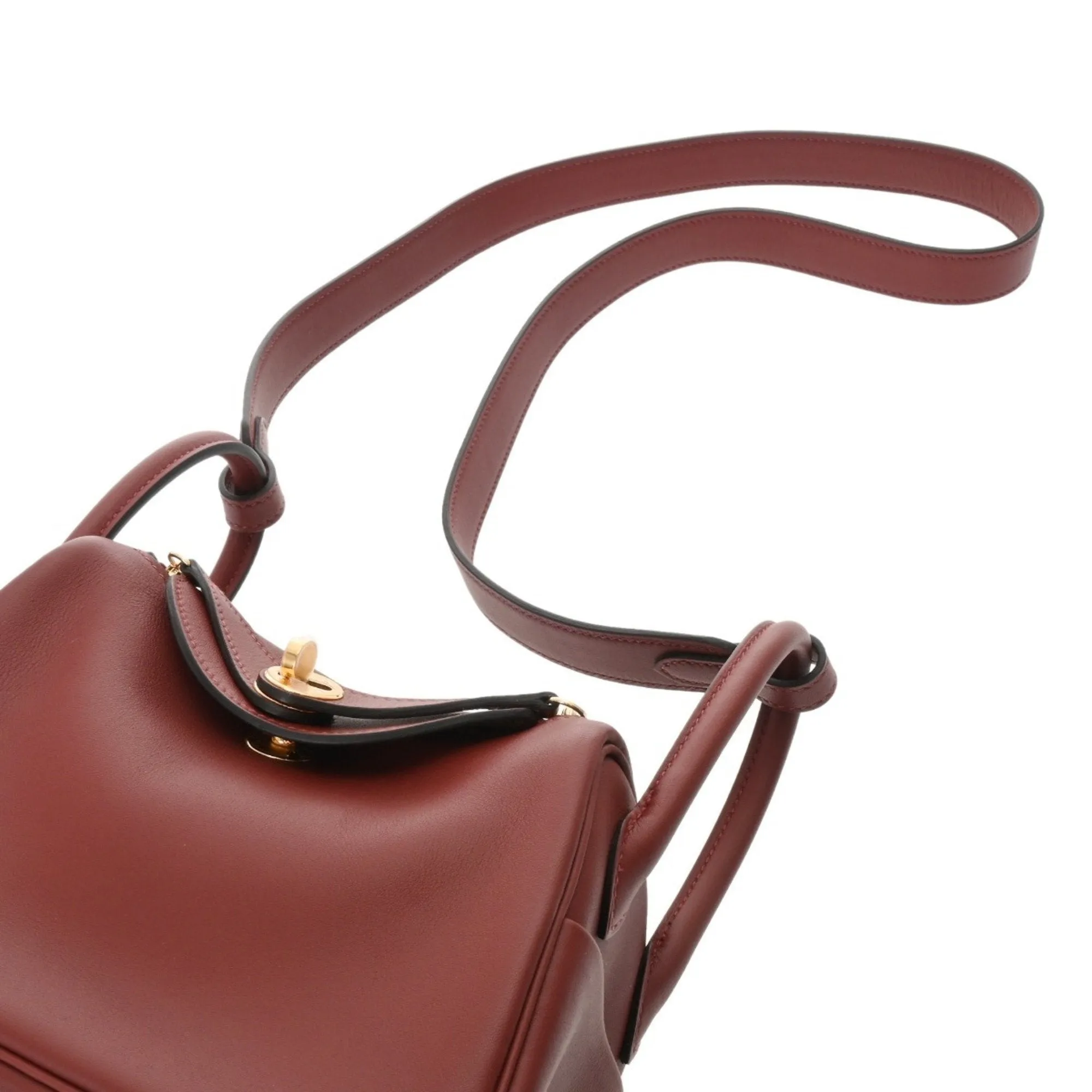 Hermes Swift Leather Shoulder Bag (Pre-Owned)
