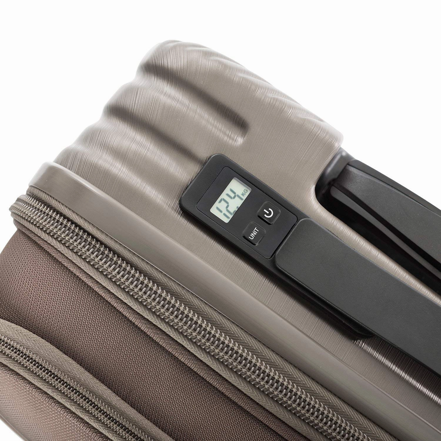 Heys America Charge-a-Weigh 21" 4-Wheel Carry-On Luggage